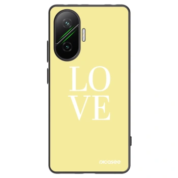 Picasee husă neagră din silicon pentru Xiaomi Poco F7 Pro 5G - Love