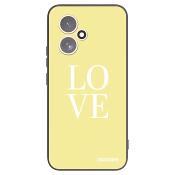 Picasee husă neagră din silicon pentru Honor 400 5G - Love
