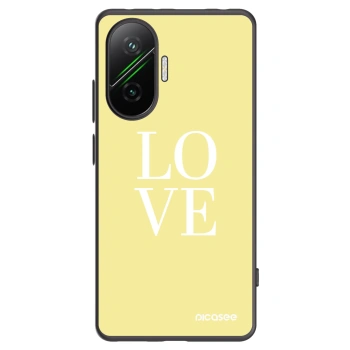 Picasee husă neagră din silicon pentru Xiaomi Poco F7 5G - Love