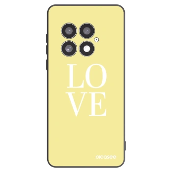 Picasee husă neagră din silicon pentru OnePlus 13 5G - Love