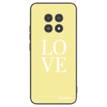 Picasee husă neagră din silicon pentru Realme 12X - Love