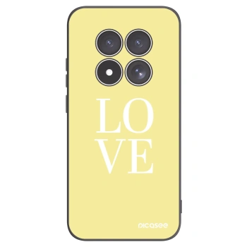 Picasee husă neagră din silicon pentru Xiaomi Redmi Note 15 Pro 4G - Love