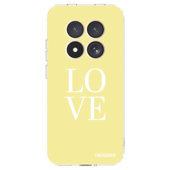 Picasee husă transparentă din silicon pentru Xiaomi Redmi Note 15 Pro 4G - Love