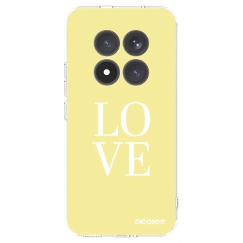 Picasee husă transparentă din silicon pentru Xiaomi Redmi Note 15 Pro+ - Love