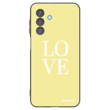 Picasee husă neagră din silicon pentru Samsung Galaxy A17 5G - Love