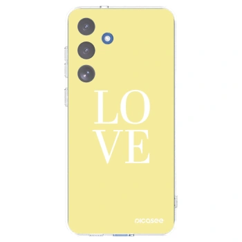 Picasee husă transparentă din silicon pentru Samsung Galaxy S25 FE 5G - Love