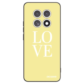 Picasee husă neagră din silicon pentru Xiaomi Redmi Note 15 - Love