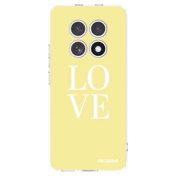 Picasee husă transparentă din silicon pentru Xiaomi Redmi Note 15 - Love