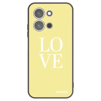 Picasee husă neagră din silicon pentru Xiaomi Redmi 15C 5G - Love