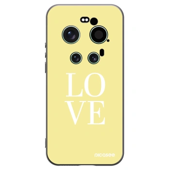 Picasee husă neagră din silicon pentru Xiaomi 17 Ultra - Love