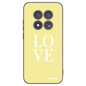 Picasee husă neagră din silicon pentru Xiaomi Redmi Note 15 Pro 5G - Love