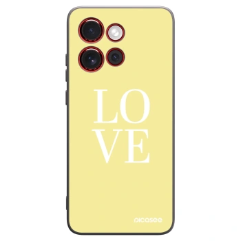 Picasee husă neagră din silicon pentru Motorola Edge 60 Neo 5G - Love