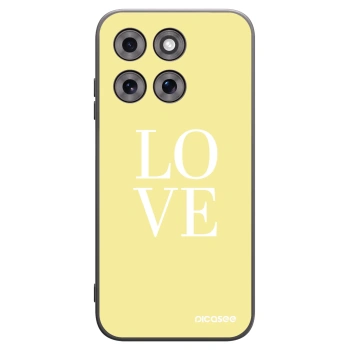 Picasee husă neagră din silicon pentru Motorola Moto G77 - Love