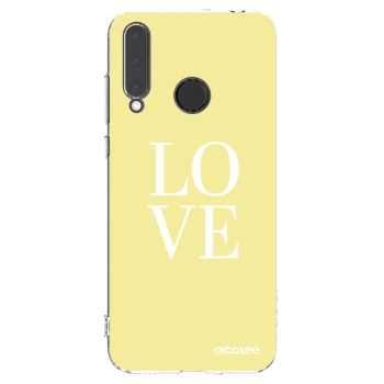 Picasee husă transparentă din silicon pentru Honor 20 Lite - Love