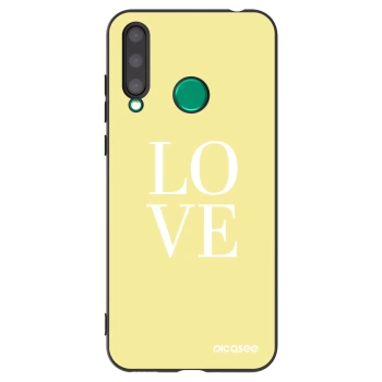 Picasee husă neagră din silicon pentru Honor 20 Lite - Love