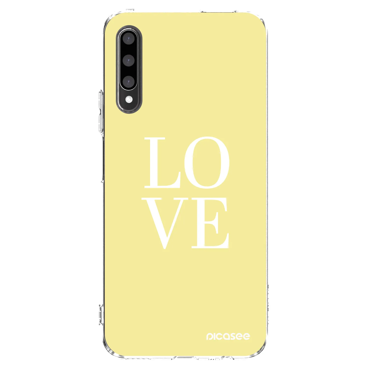 Picasee husă transparentă din silicon pentru Honor 9X Pro - Love