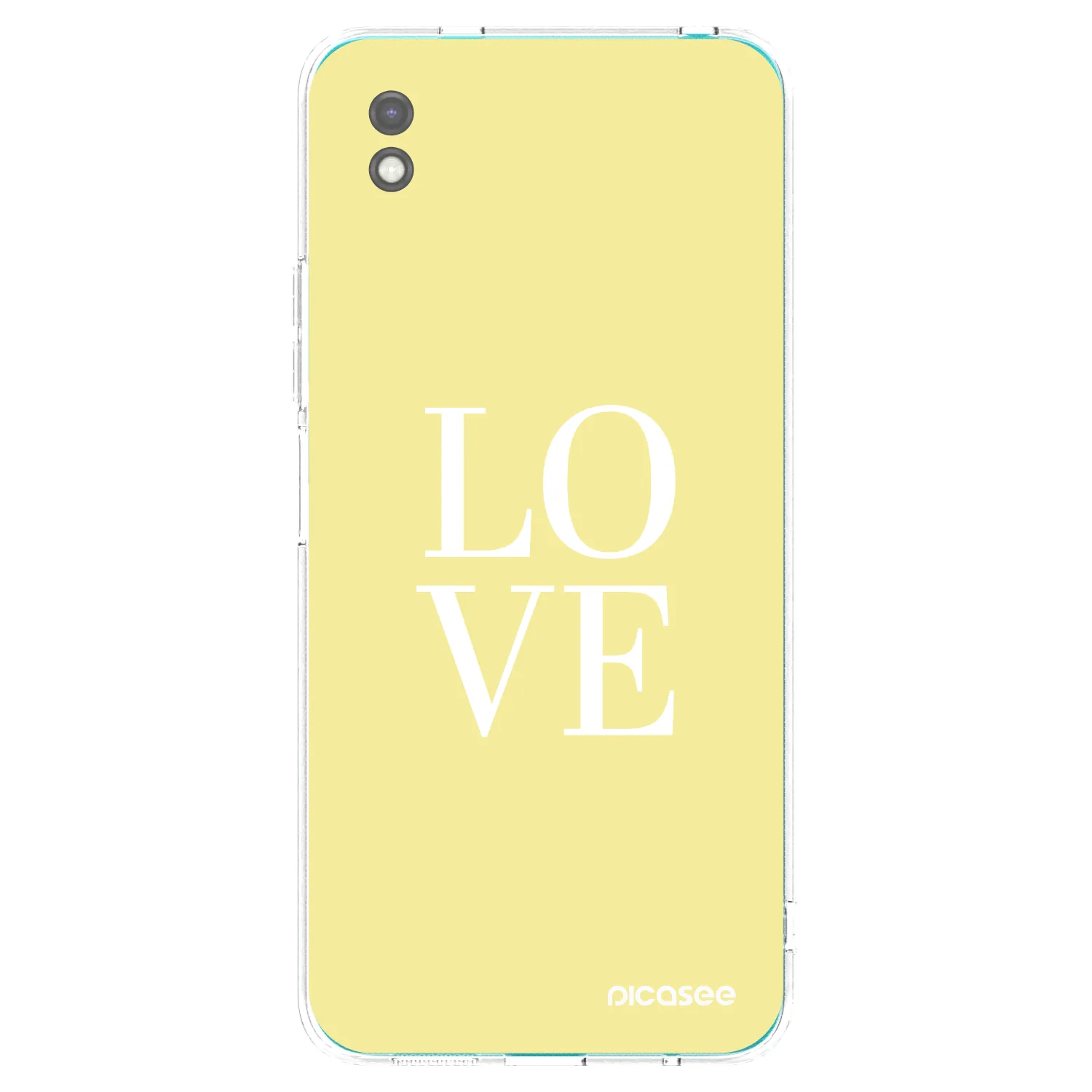 Picasee husă neagră din silicon pentru Xiaomi Redmi 9A - Love