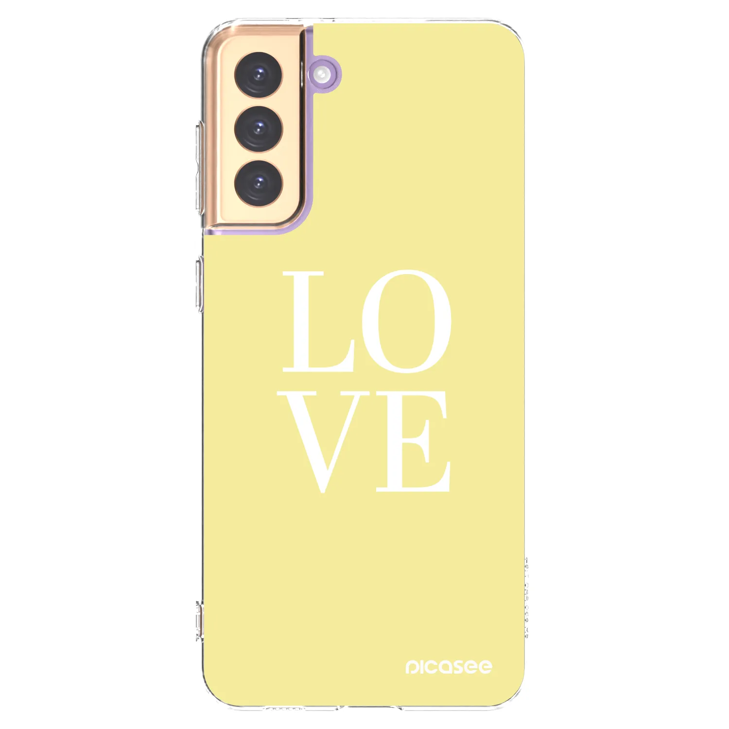 Picasee husă transparentă din silicon pentru Samsung Galaxy S21+ 5G G996F - Love