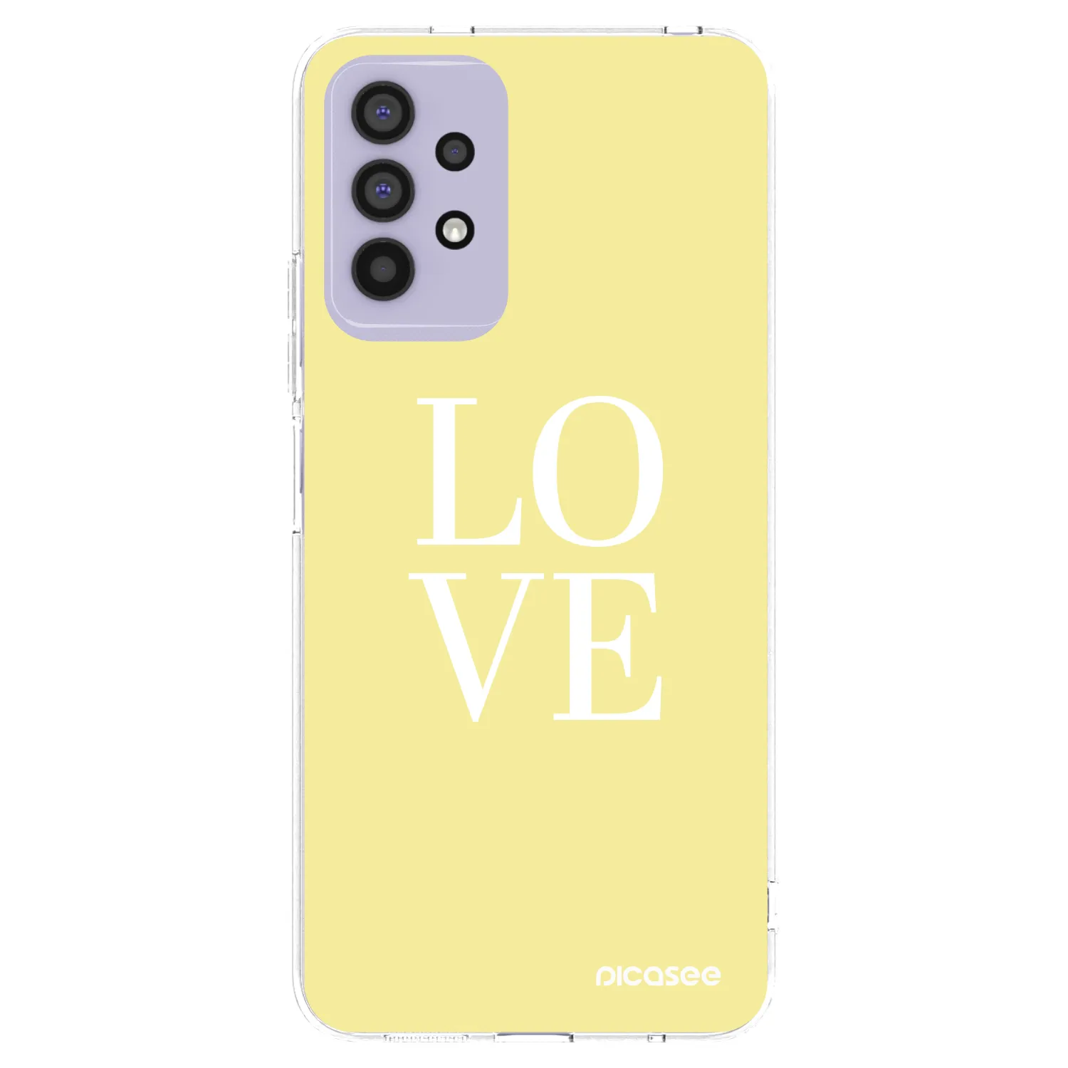 Picasee husă transparentă din silicon pentru Samsung Galaxy A32 4G SM-A325F - Love