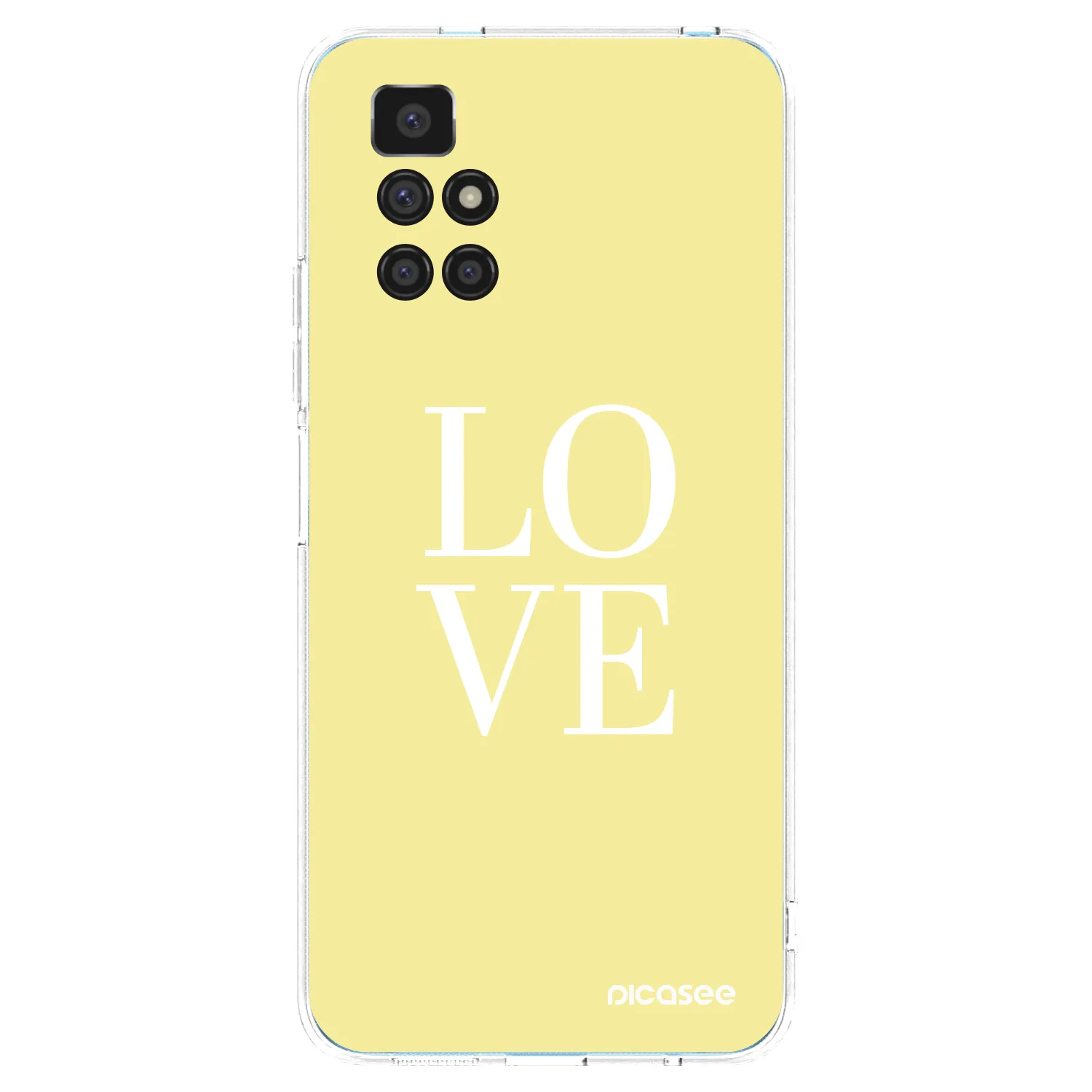 Picasee husă transparentă din silicon pentru Xiaomi Redmi 10 - Love