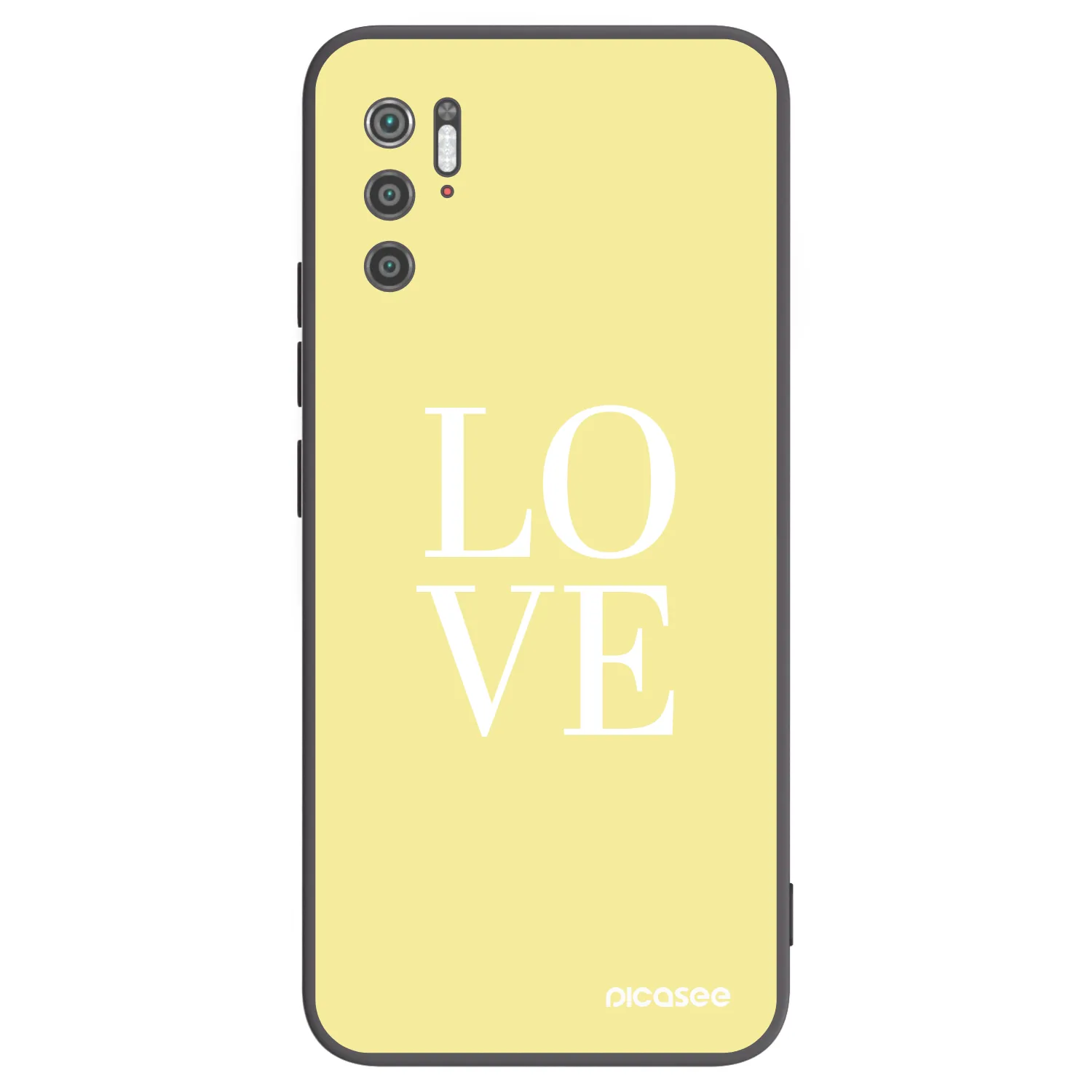 Picasee husă neagră din silicon pentru Xiaomi Poco M3 Pro 5G - Love