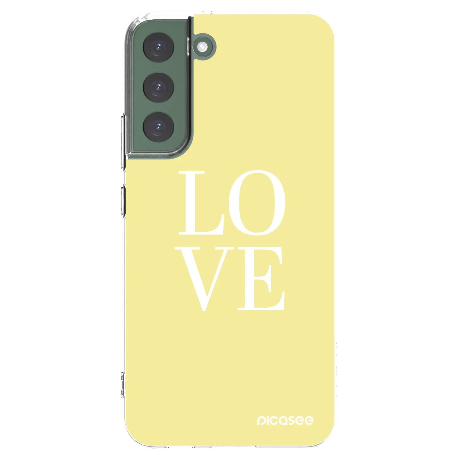 Picasee husă transparentă din silicon pentru Samsung Galaxy S22+ 5G - Love