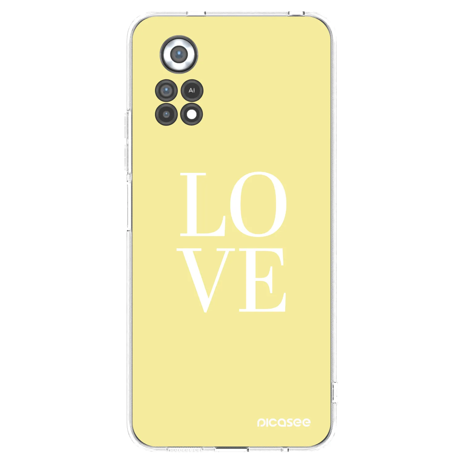 Picasee husă transparentă din silicon pentru Xiaomi Poco X4 Pro 5G - Love