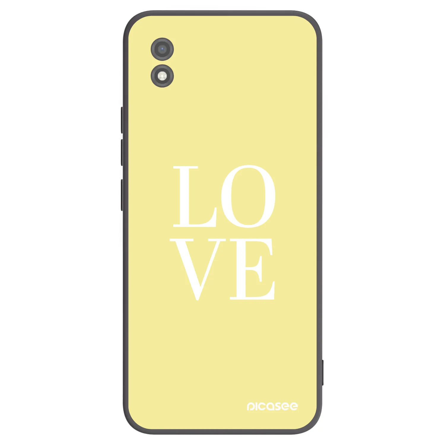 Picasee husă neagră din silicon pentru Realme C11 (2021) - Love