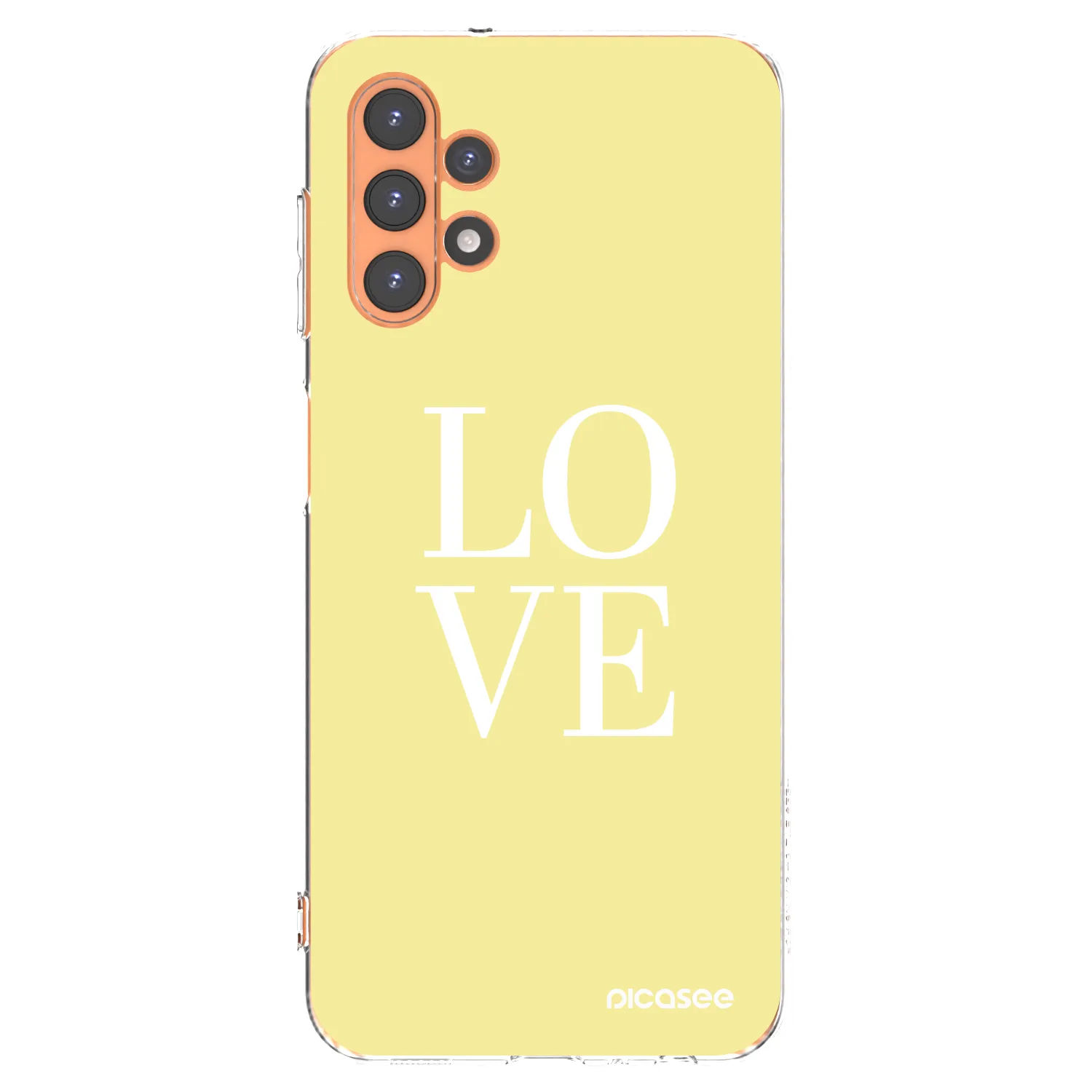 Picasee husă transparentă din silicon pentru Samsung Galaxy A13 4G A135 - Love