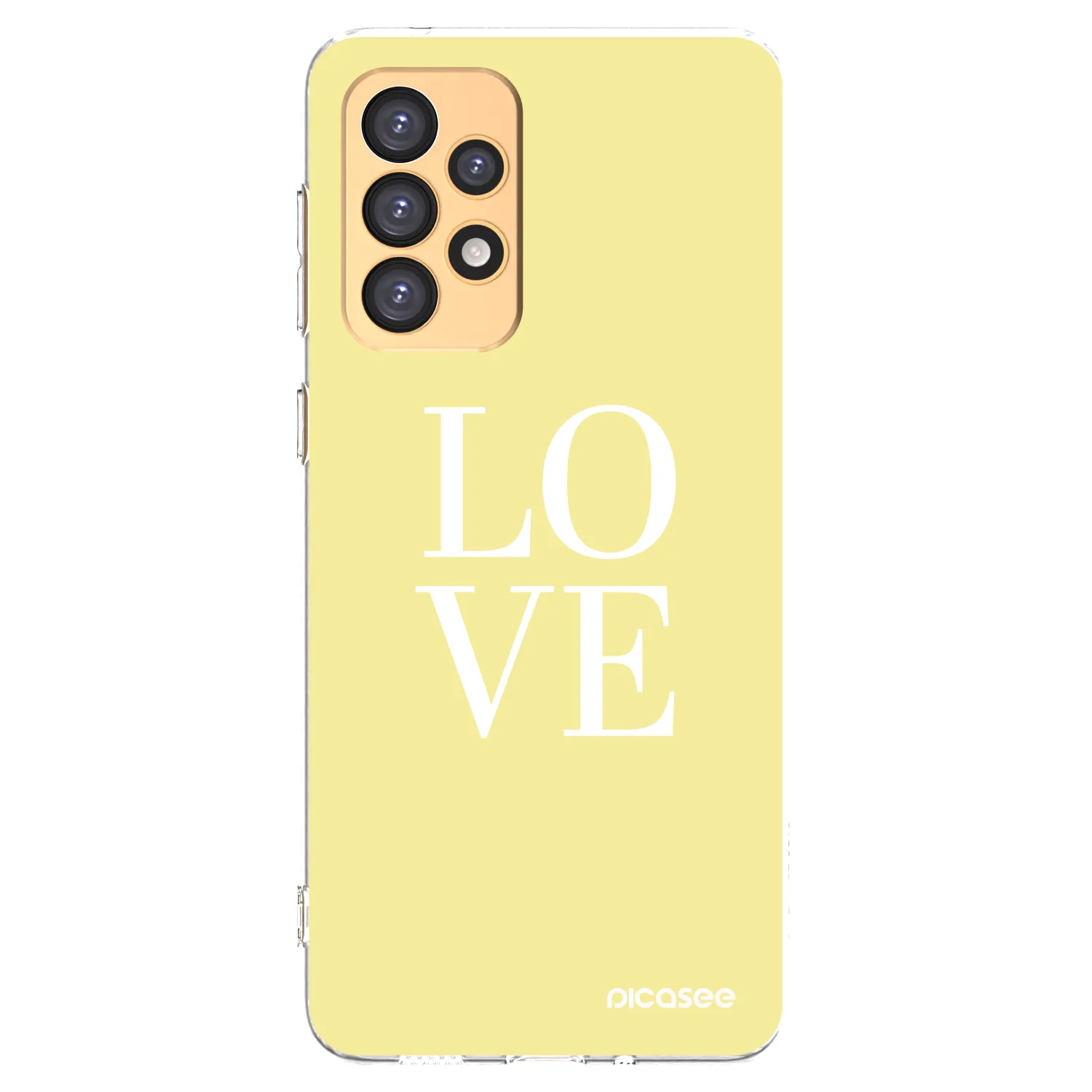 Picasee husă transparentă din silicon pentru Samsung Galaxy A33 5G A336 - Love