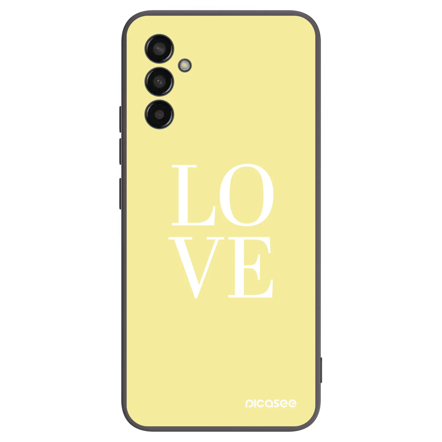 Picasee husă neagră din silicon pentru Samsung Galaxy M13 M135F - Love