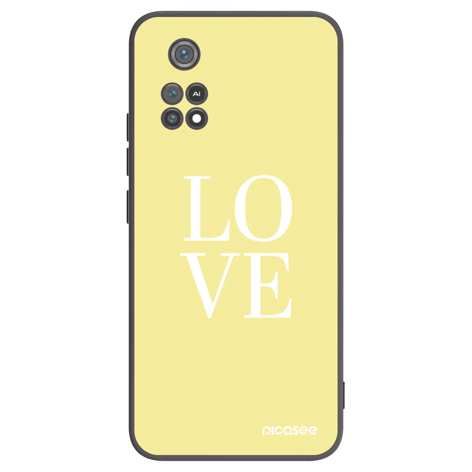 Picasee husă neagră din silicon pentru Xiaomi Poco M4 Pro - Love