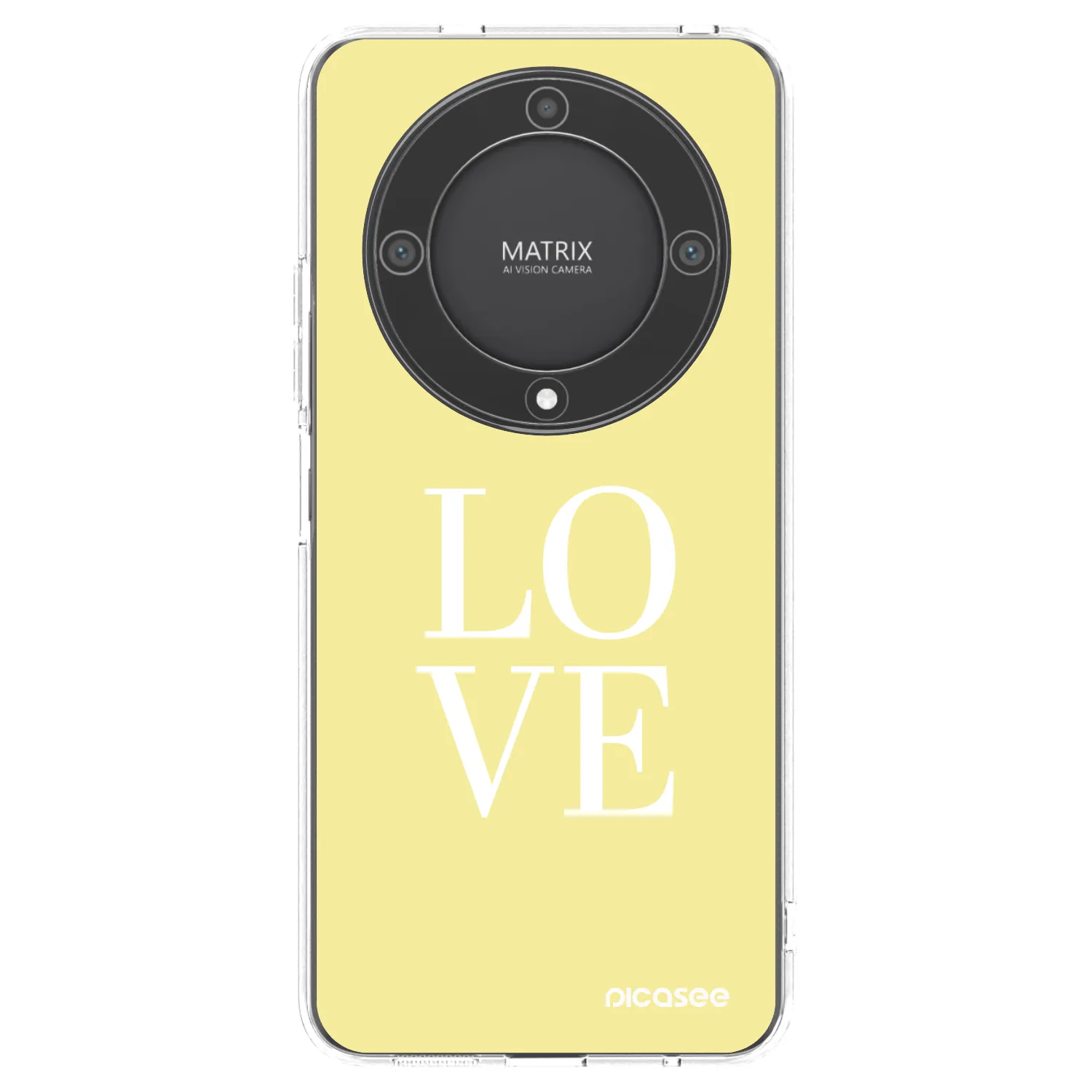 Picasee husă transparentă din silicon pentru Honor Magic5 Lite 5G - Love
