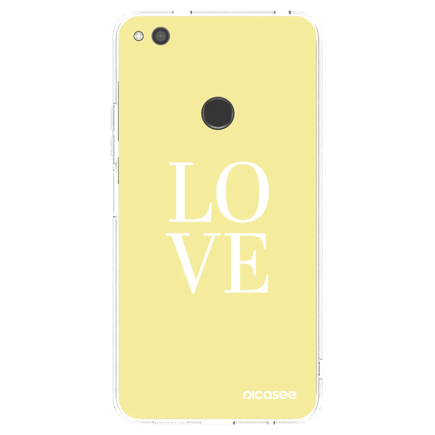 Picasee husă transparentă din silicon pentru Huawei P9 Lite 2017 - Love