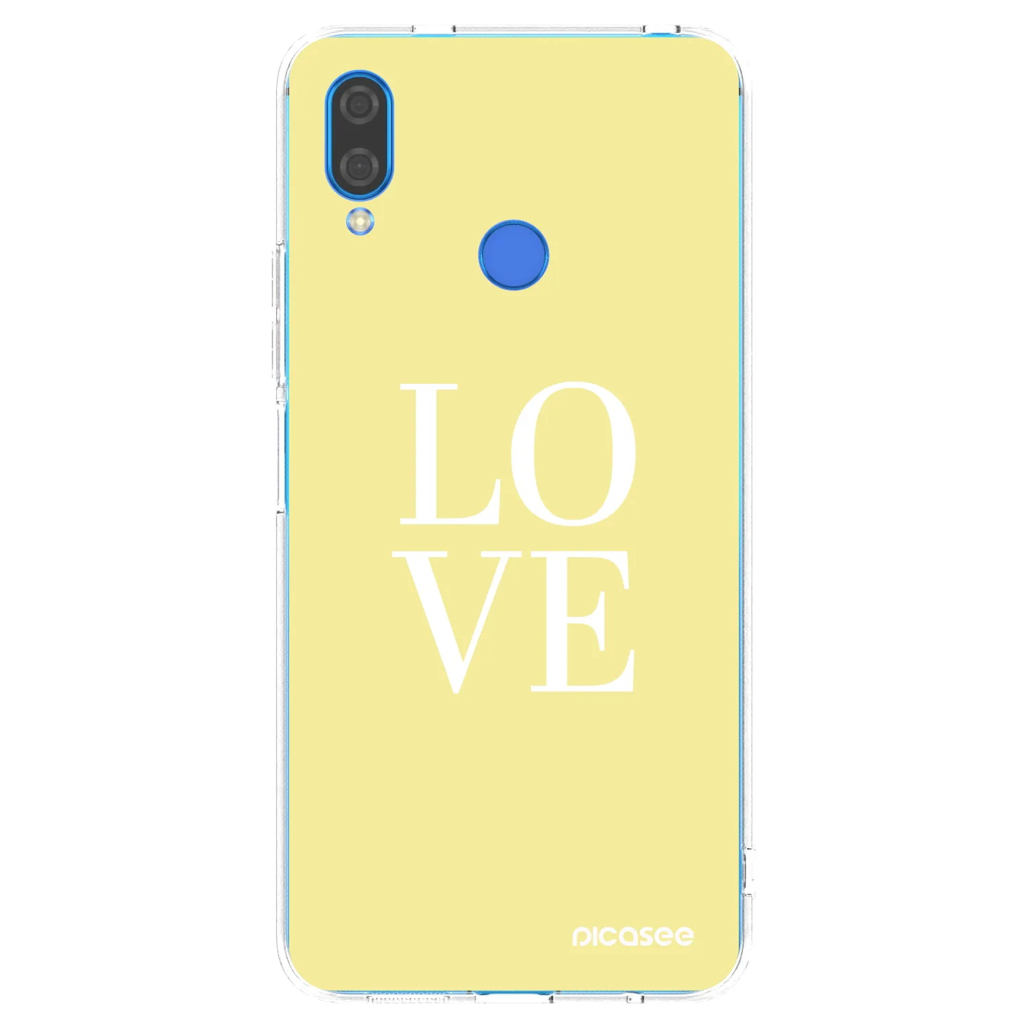 Picasee husă transparentă din silicon pentru Huawei Nova 3i - Love