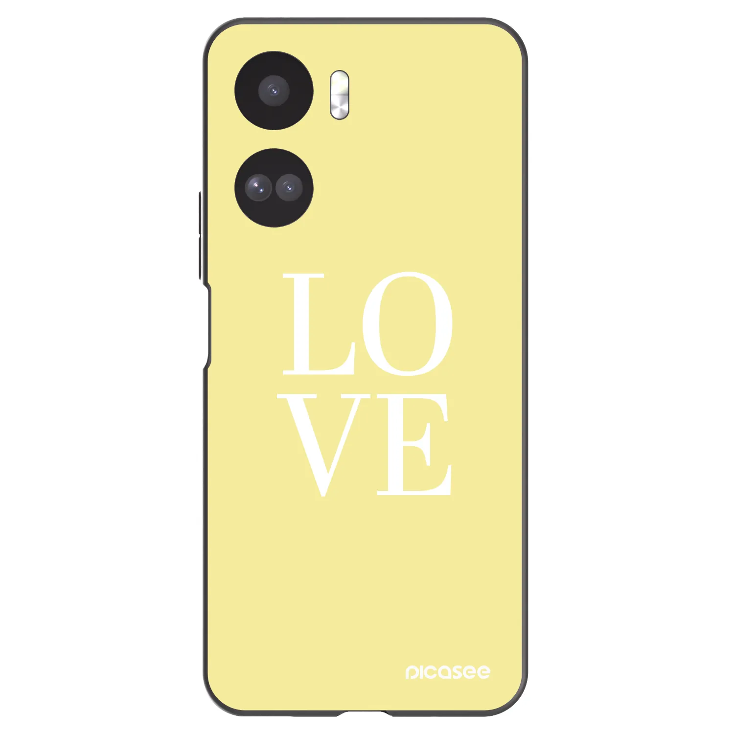Picasee husă neagră din silicon pentru Honor 90 Lite 5G - Love