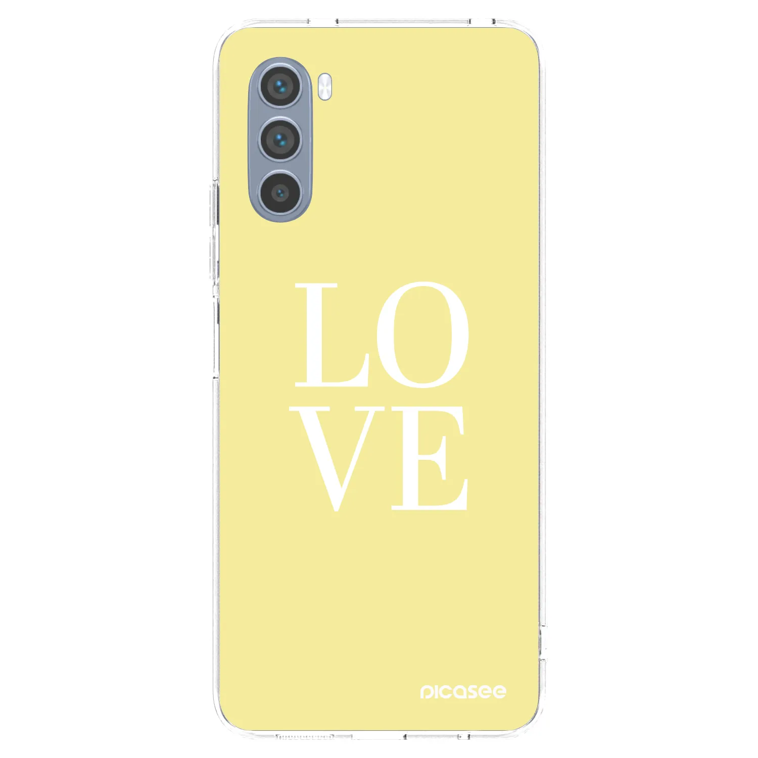 Picasee husă transparentă din silicon pentru Motorola Moto G62 - Love