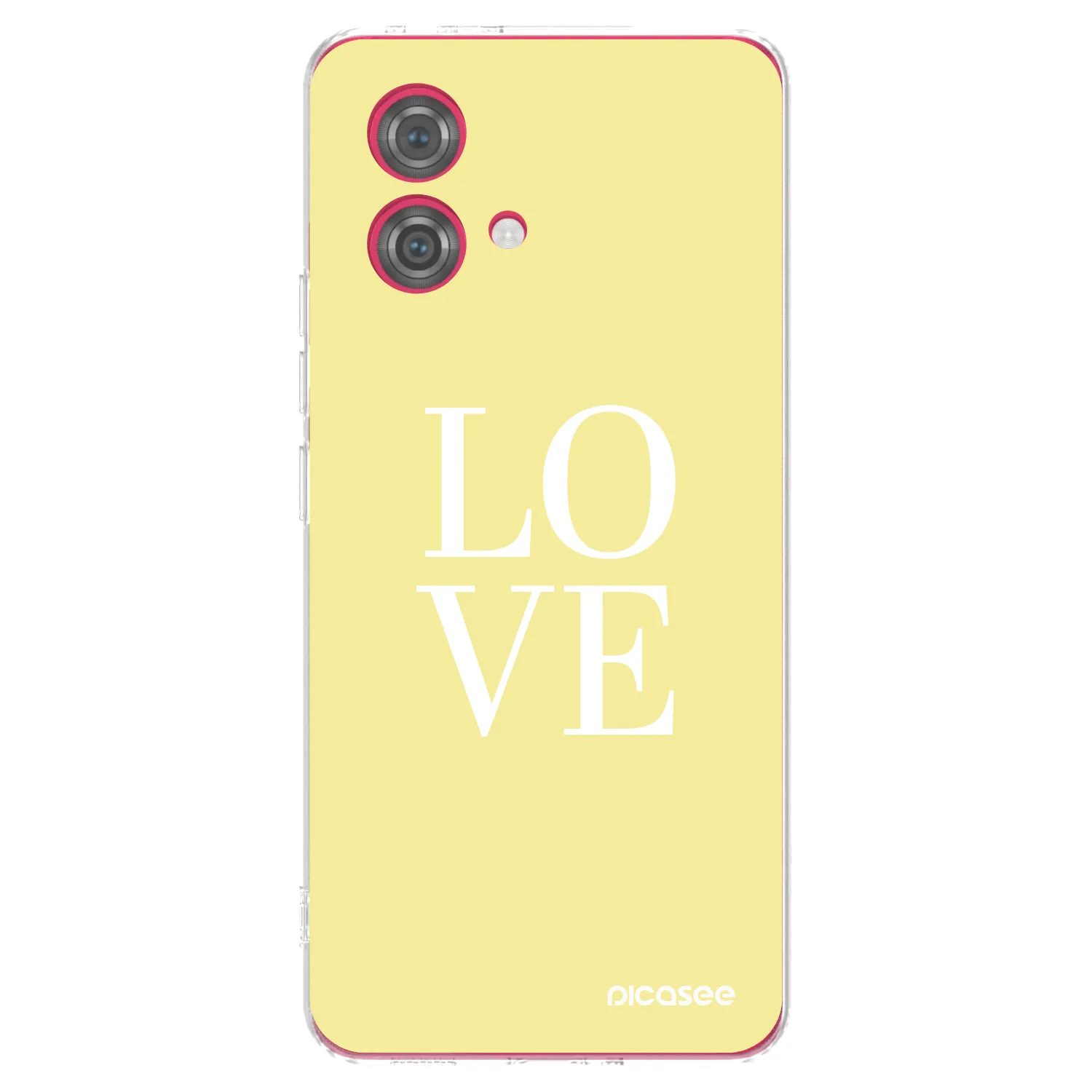 Picasee husă transparentă din silicon pentru Motorola Moto G84 5G - Love