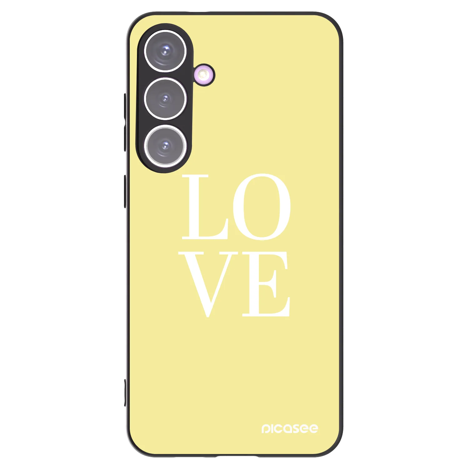Picasee husă neagră din silicon pentru Samsung Galaxy S24+ S926B 5G - Love