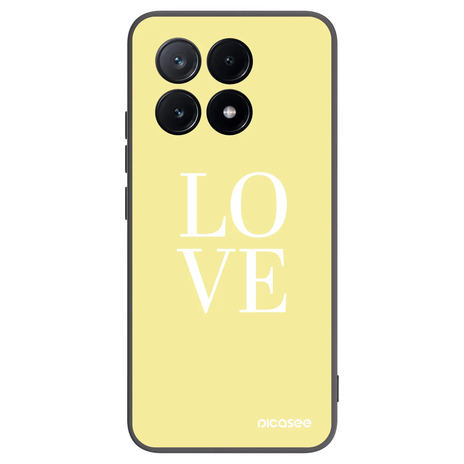 Picasee husă neagră din silicon pentru Xiaomi Poco X6 Pro - Love