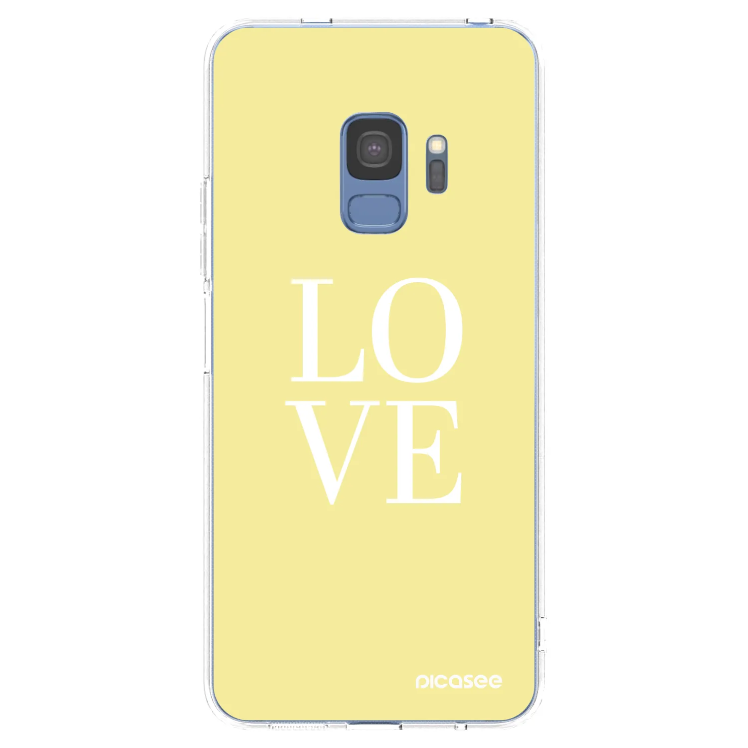 Picasee husă transparentă din silicon pentru Samsung Galaxy S9 G960F - Love