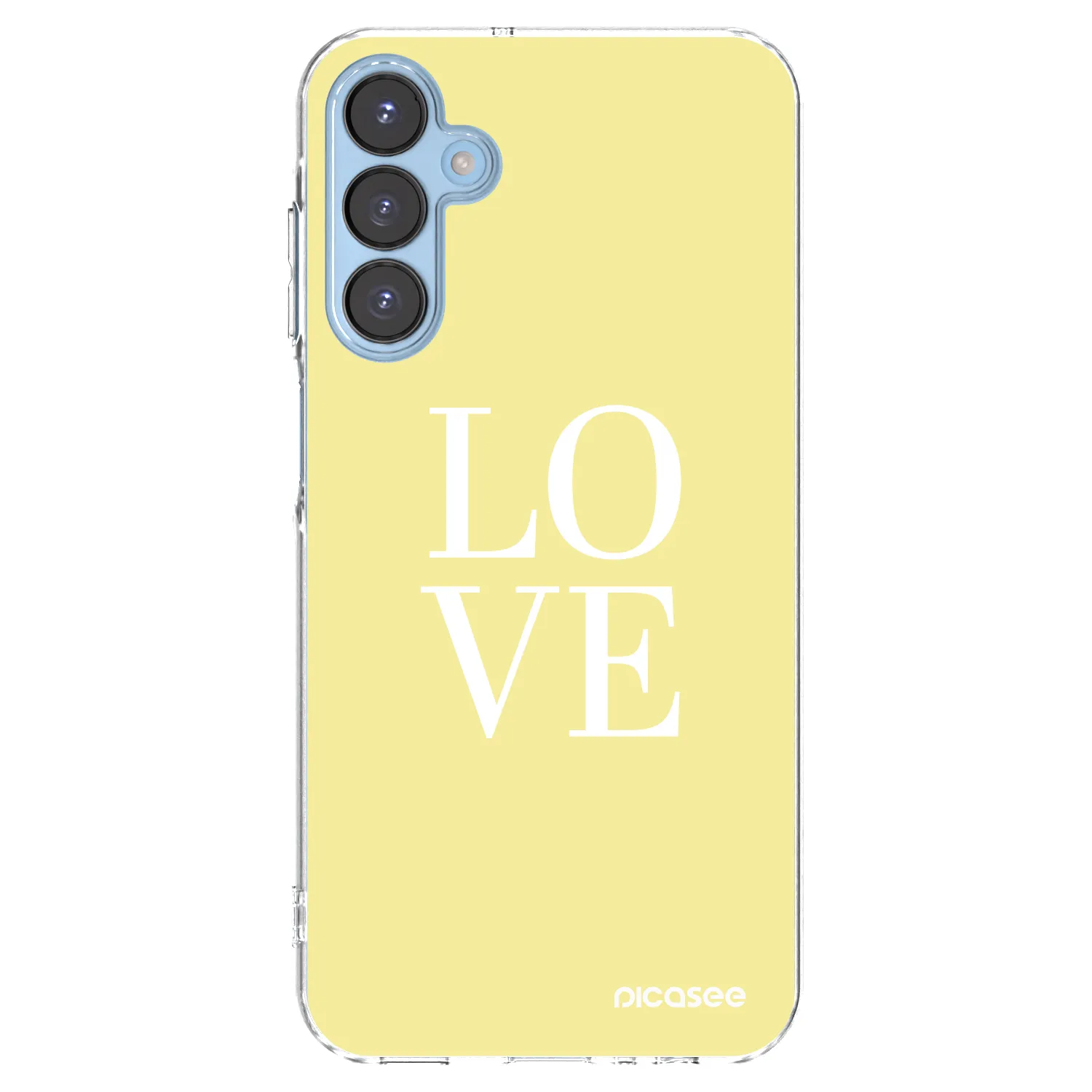 Picasee husă transparentă din silicon pentru Samsung Galaxy A15 A156B 5G - Love