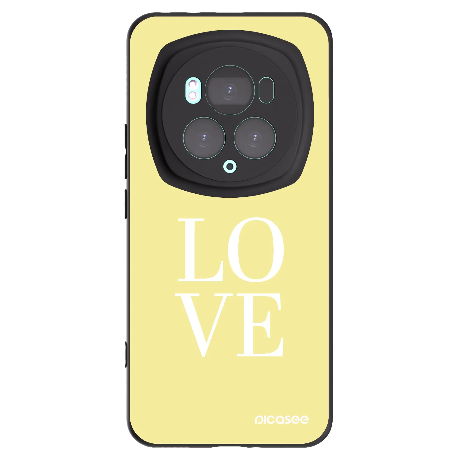 Picasee husă neagră din silicon pentru Honor Magic6 Pro - Love
