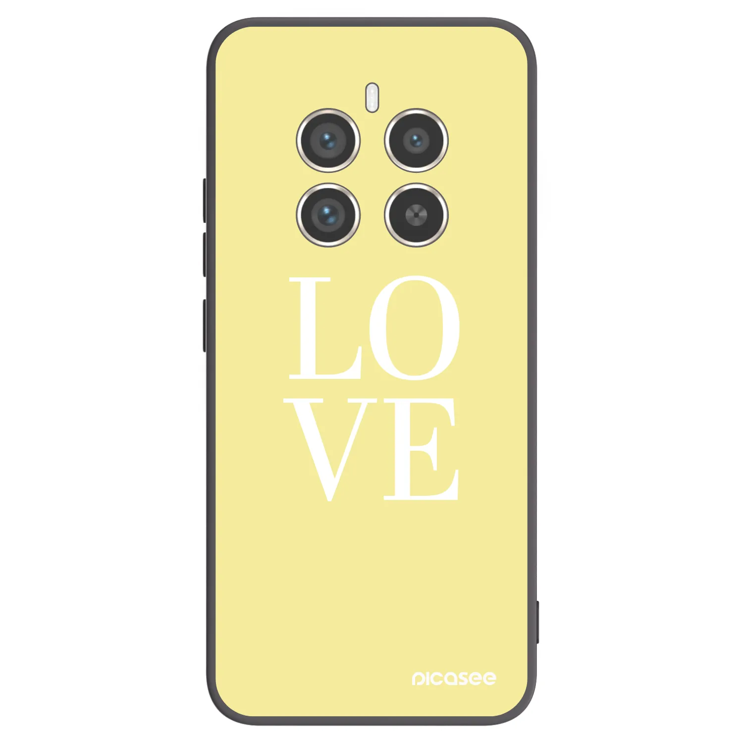 Picasee husă neagră din silicon pentru Realme 12 Pro 5G - Love