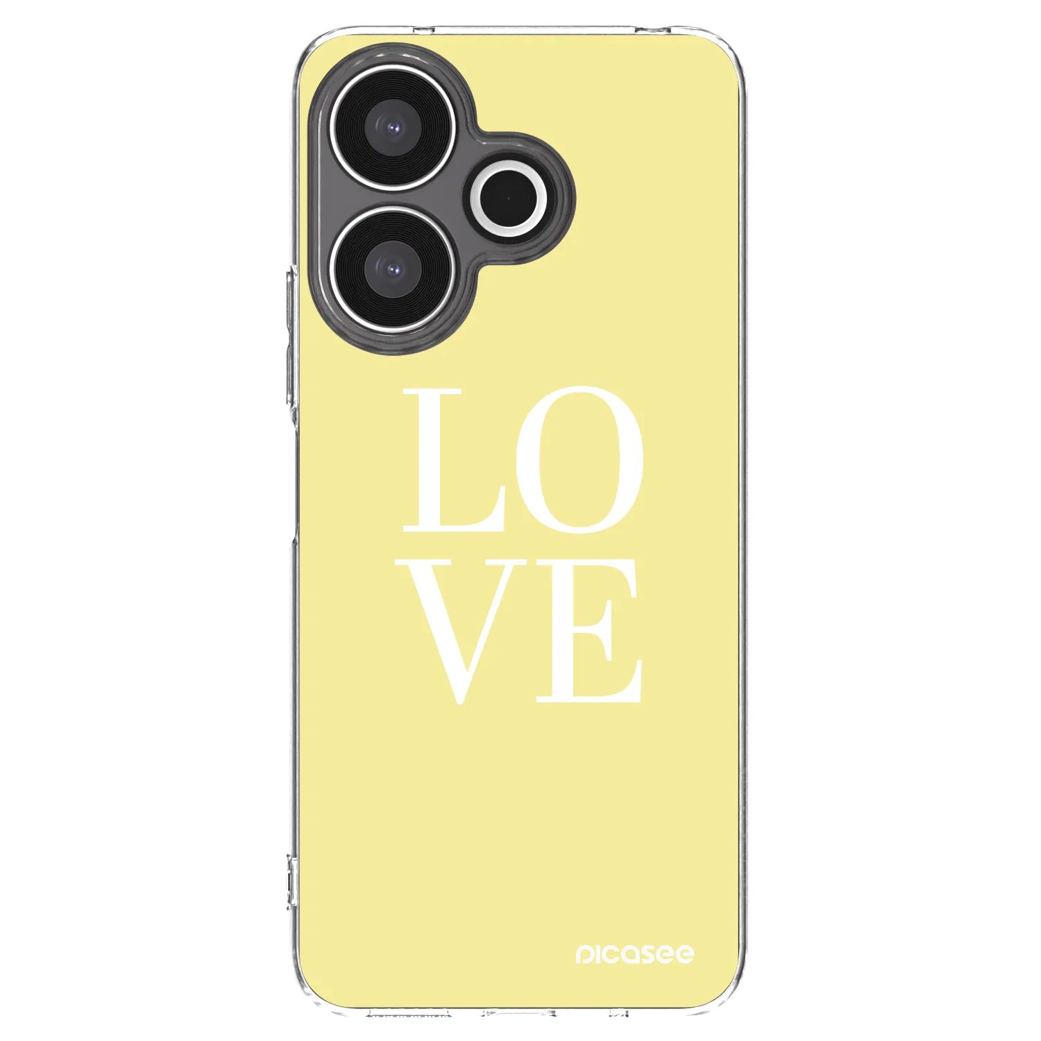 Picasee husă transparentă din silicon pentru Xiaomi Redmi 13 4G - Love