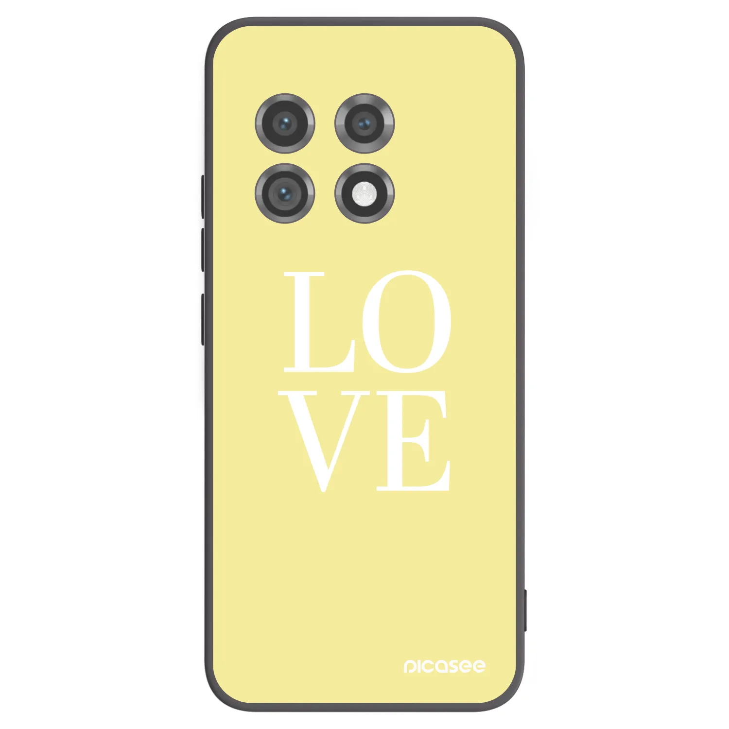 Picasee husă neagră din silicon pentru OnePlus 11 5G - Love