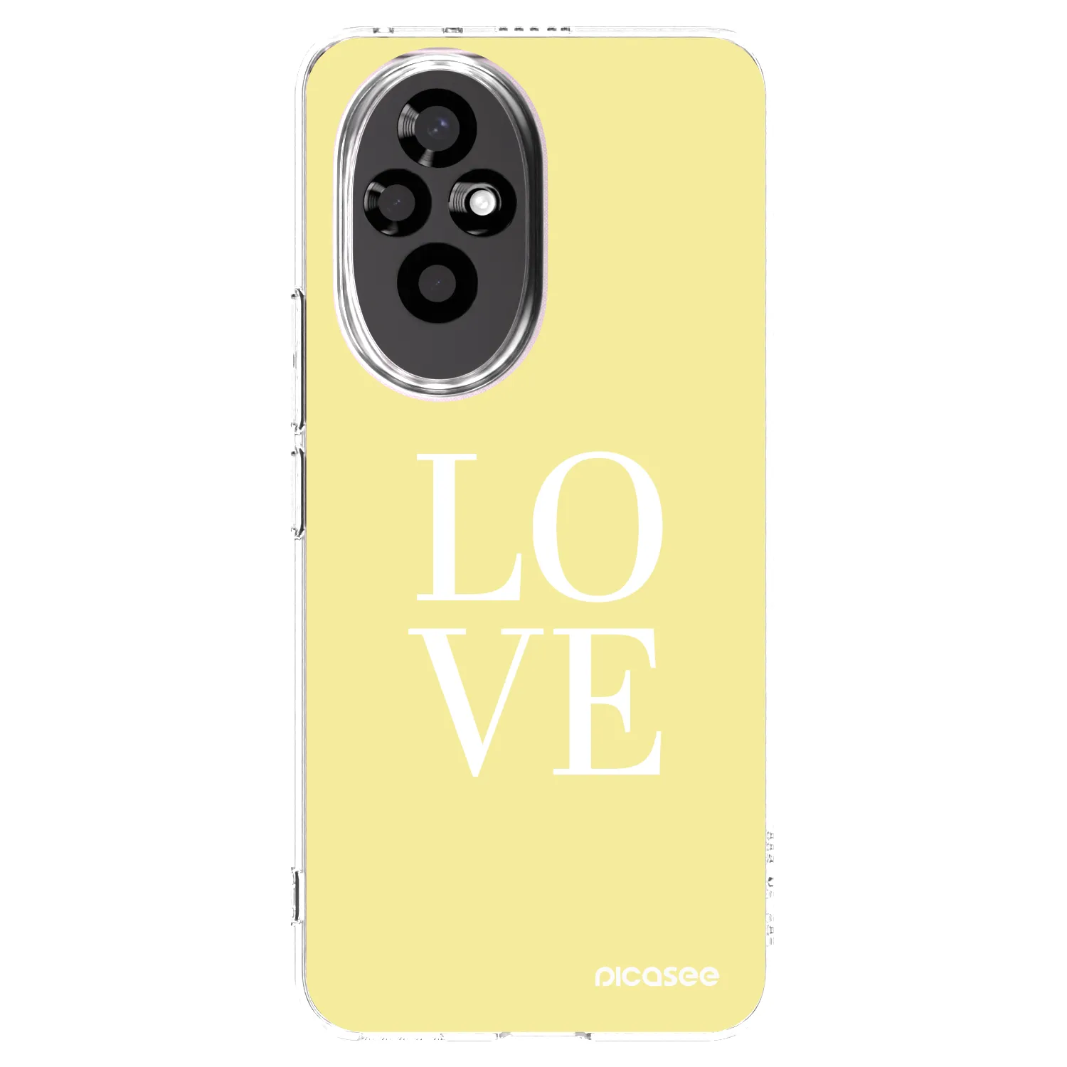 Picasee husă transparentă din silicon pentru Honor 200 Pro 5G - Love