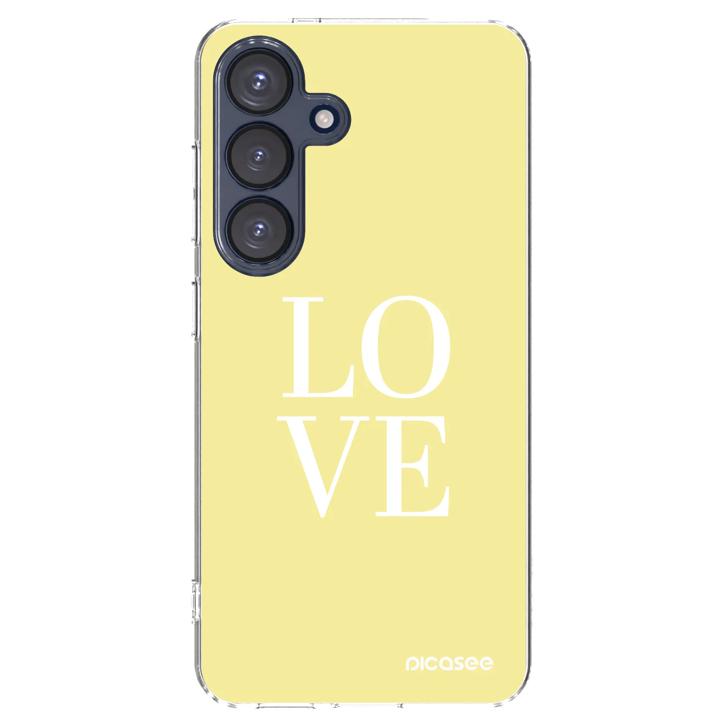 Picasee husă transparentă din silicon pentru Samsung Galaxy S25 5G - Love