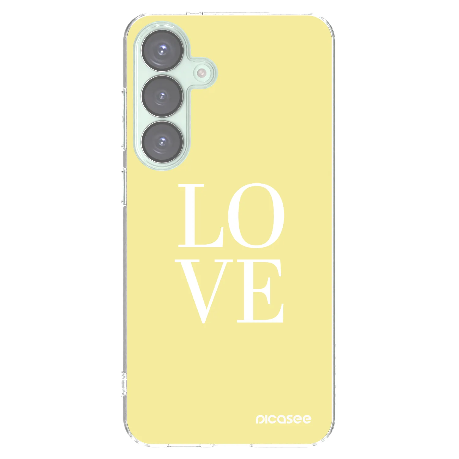 Picasee husă transparentă din silicon pentru Samsung Galaxy S25+ 5G - Love