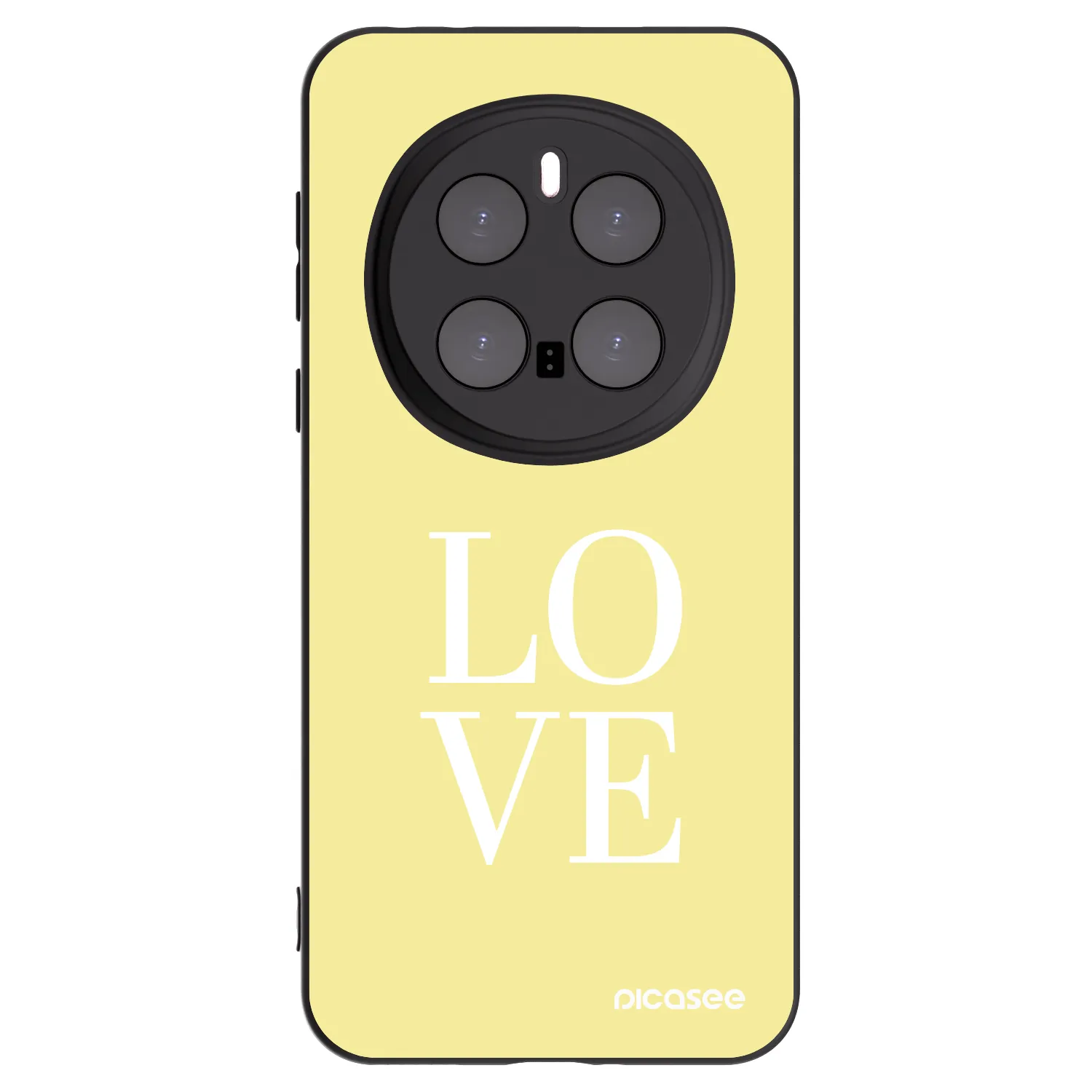Picasee husă neagră din silicon pentru Honor Magic7 Pro 5G - Love